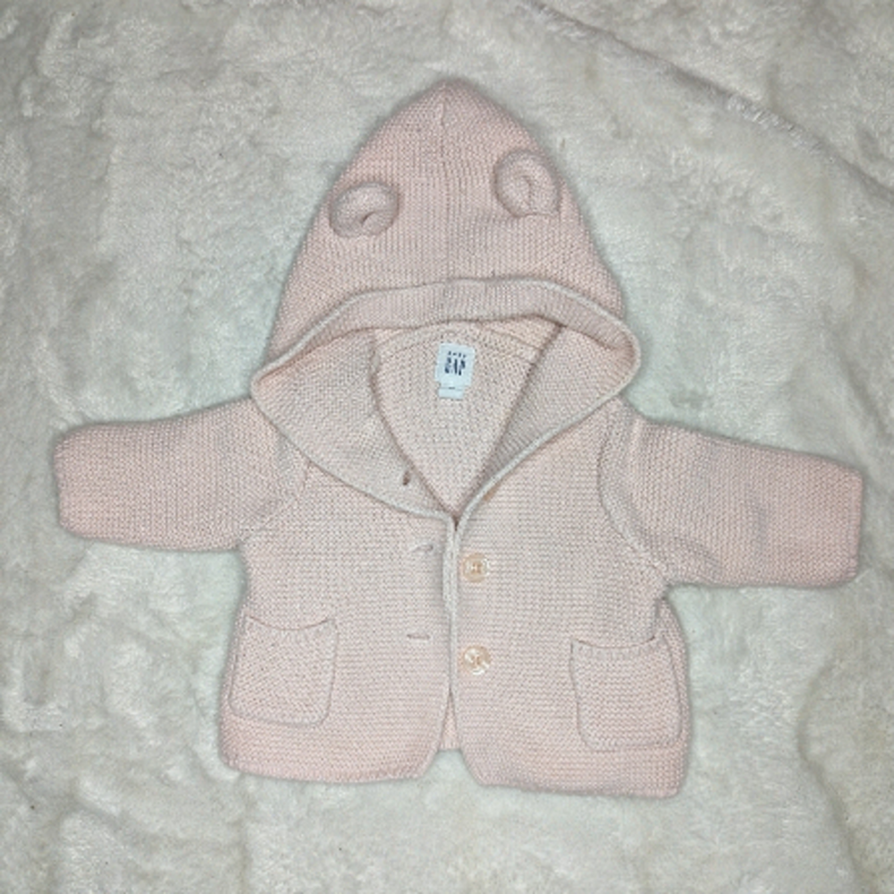 BabyGap║Pink Baby Brannan Bear Sweater║Size 0-3months